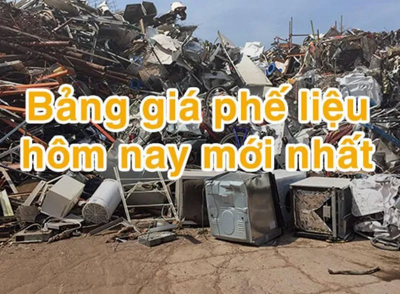 GIÁ PHẾ LIỆU MỚI, CẬP NHẬT HẰNG TUẦN