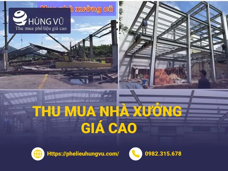 Thu mua nhà xưởng giá cao