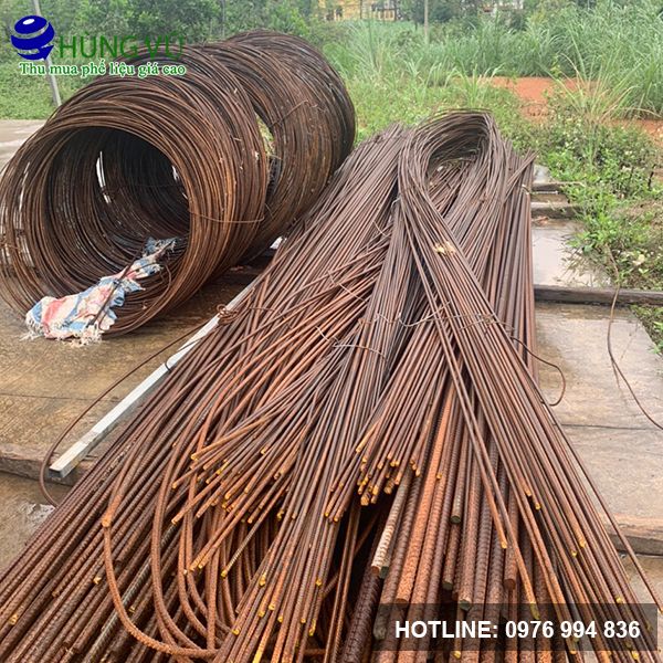 Phế liệu sắt thép xây dựng dạng cuộn và thanh vằn thu mua tại Sơn La