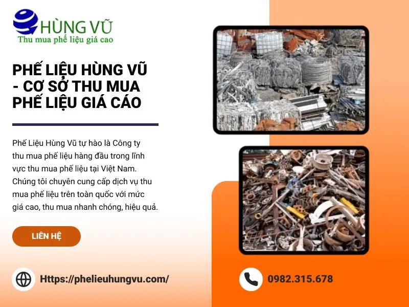Thông tin liên hệ Phế Liệu Hùng Vũ