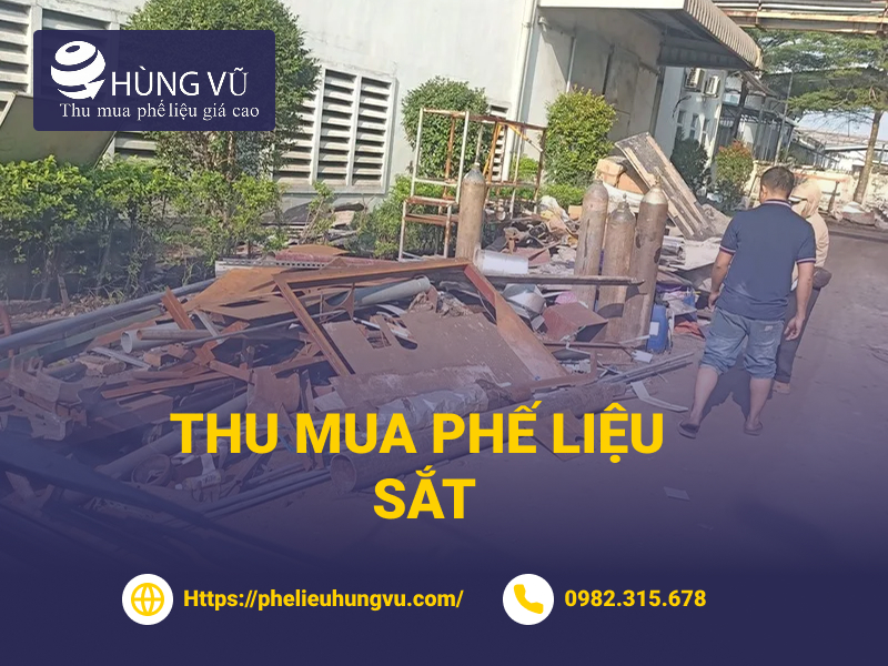 Thu mua phế liệu Sắt GIÁ CAO tại TPHCM